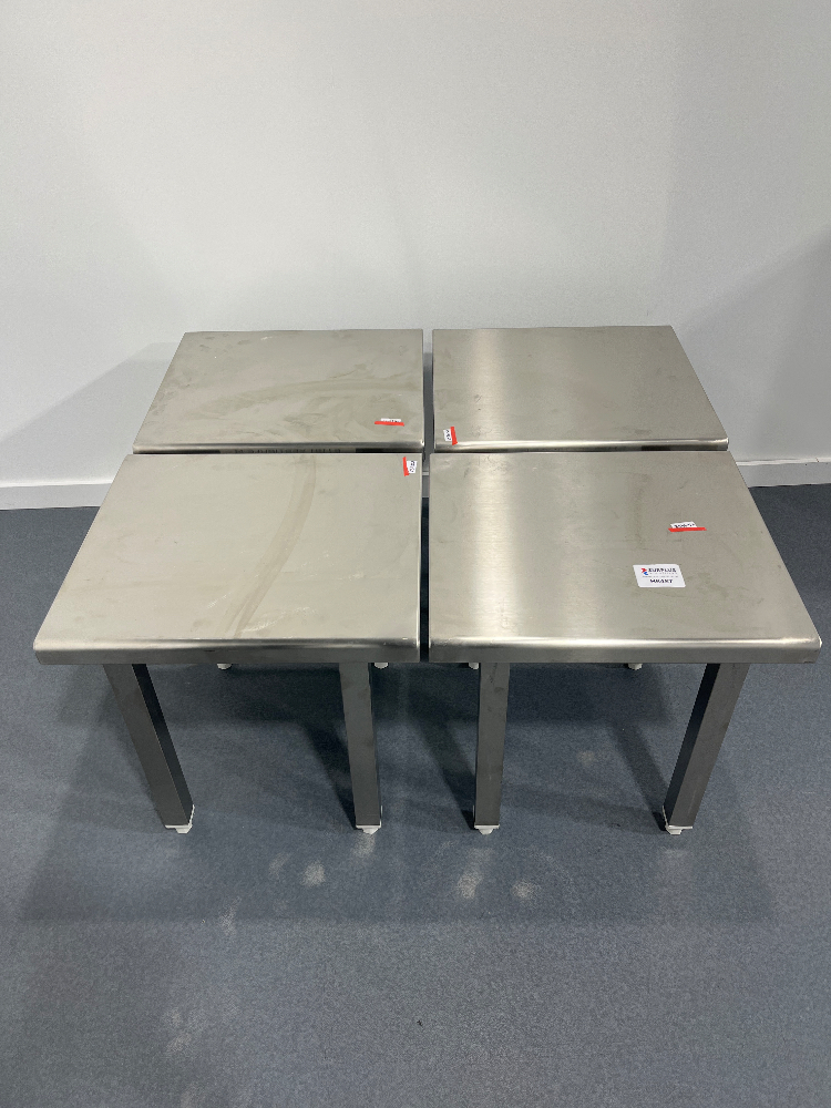 Image of Set of 4 Table Benches and Tables